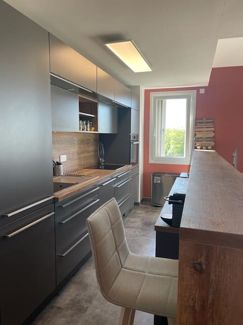 Super duplex 100m2 x8p Metro (RER A) 2min