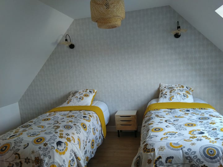 Spálňa 2 lôžka 200 x 90