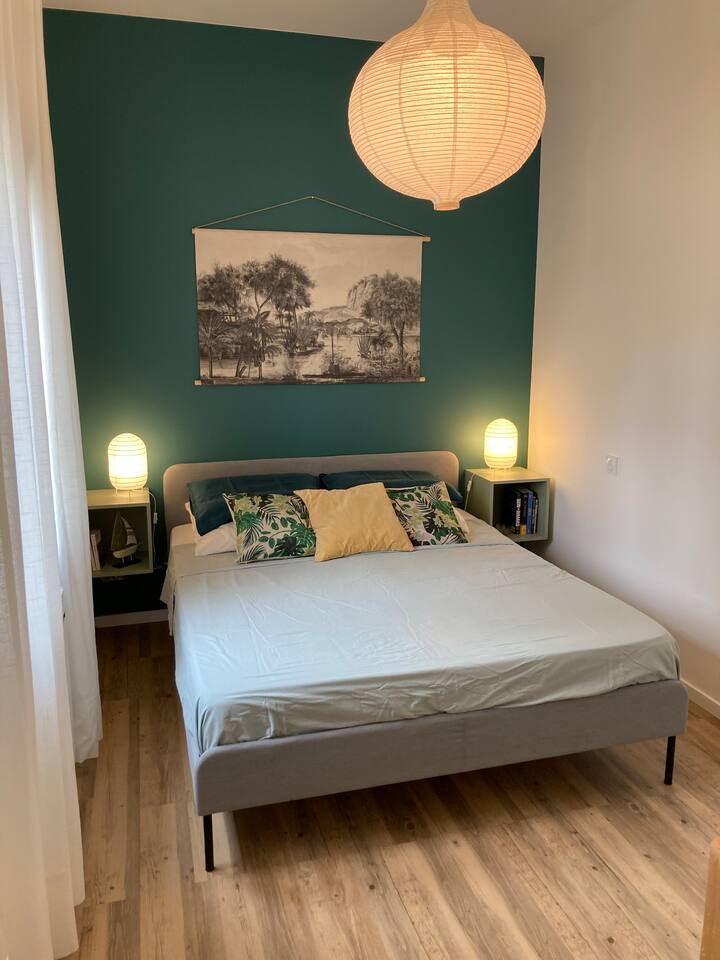 Taller - dormitorio 1 con cama de 160 cm y espacio armario