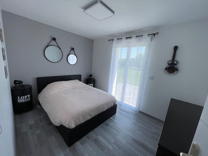 2. spavaća soba s pristupom terasi 