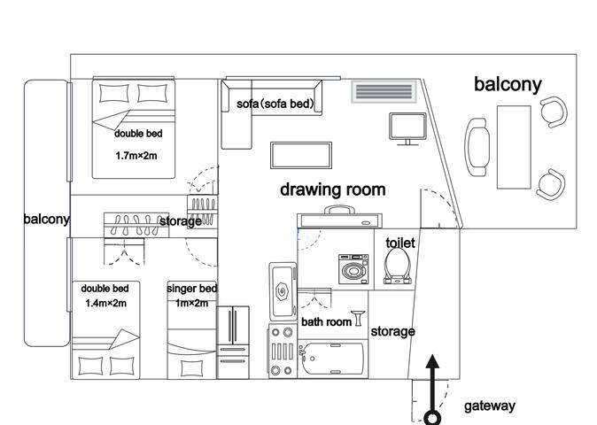 Shibuya Center-gai! 4 Min to Station! Max 7people! gallery image 3