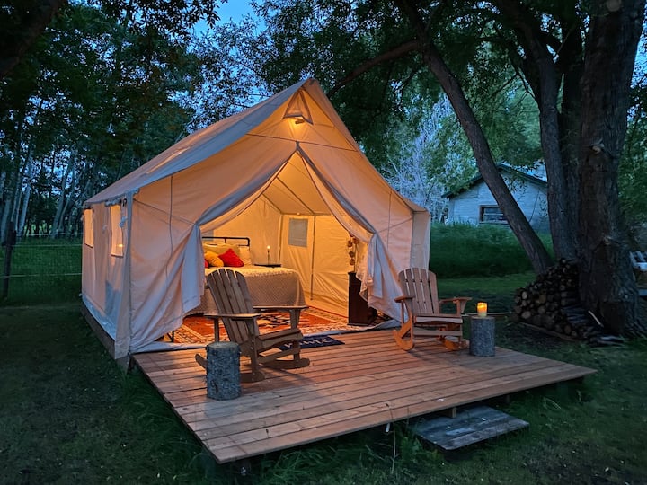 PonyontheCreek Tents for Rent in Pony, Montana, United States Airbnb