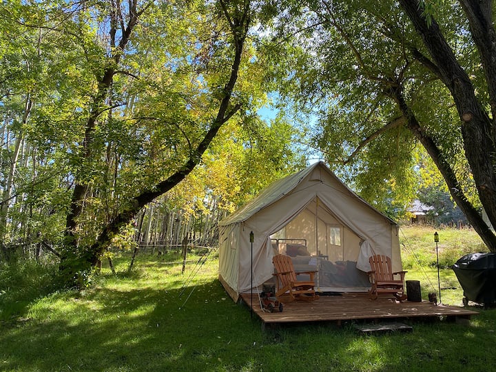 PonyontheCreek Tents for Rent in Pony, Montana, United States Airbnb
