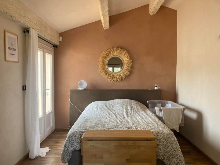 ห้องนอนใหญ่ 1 ห้องชั้นบนมีเครื่องปรับอากาศ