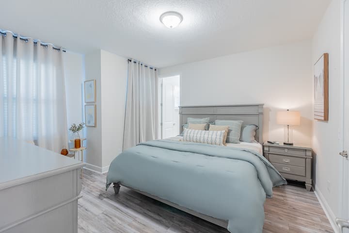 En la planta superior, suite King.