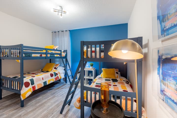 Suite con litera doble. 