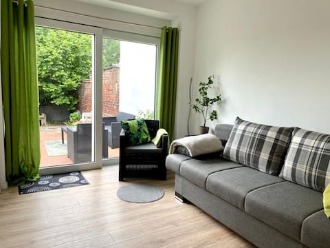Tolles Gartenapartment, top Lage
