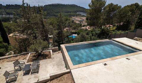 Villa near coves