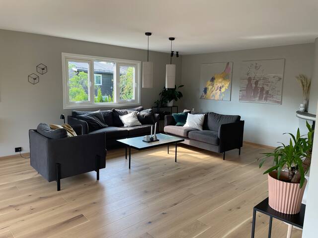 Moderne hus med stor hage gallery image 4