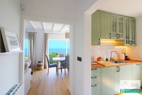 Marina House with ocean views