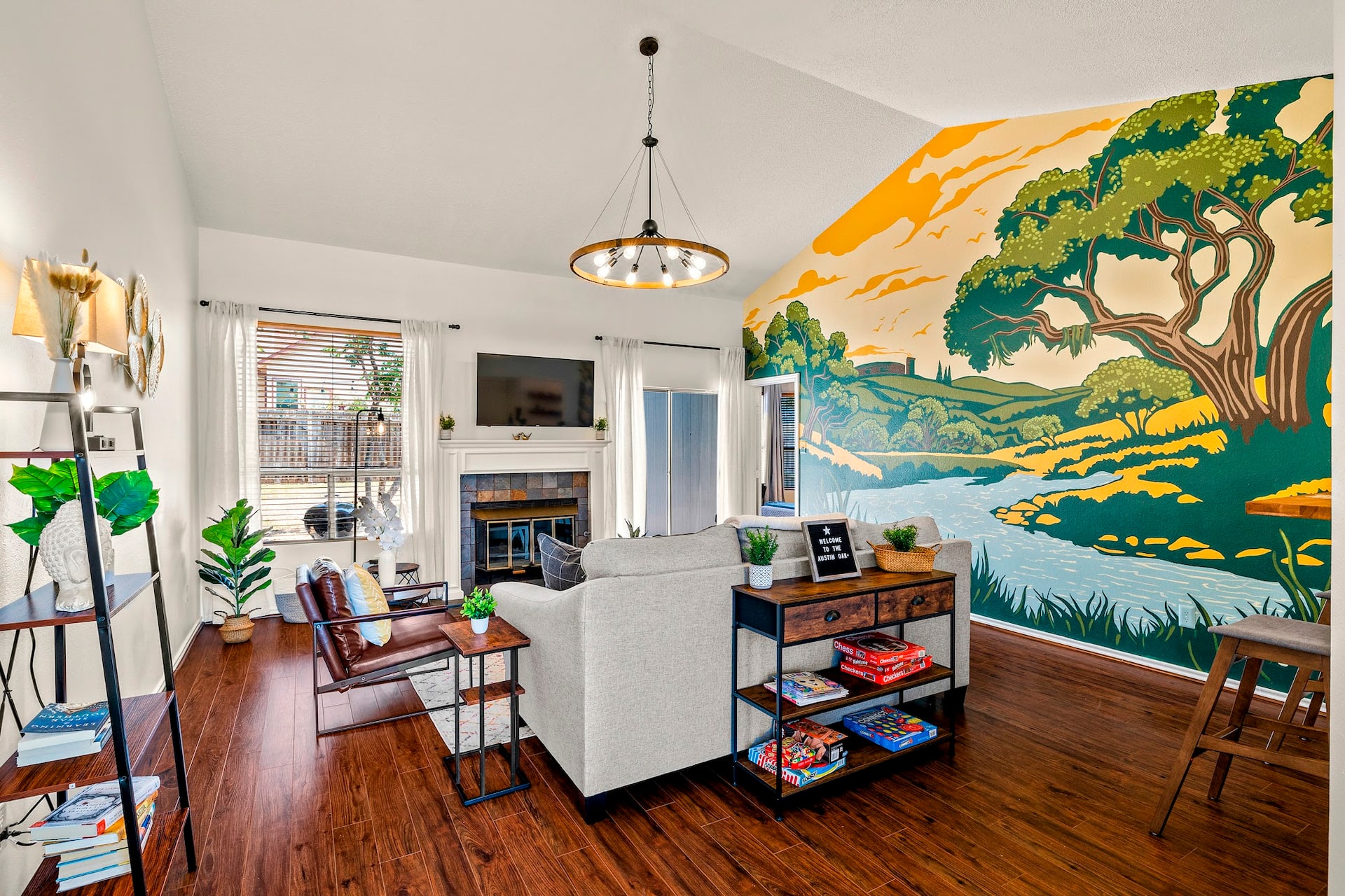 The Austin Oak! Single level 3 bedroom charmer!