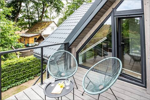 Cozy apartment with the terrace (Rytas)