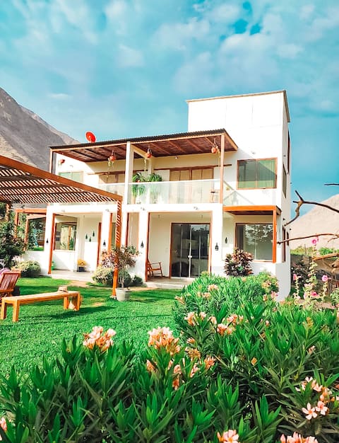 Country house/Lunahuaná/Pool/Grill/Campfire