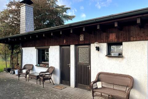 Rustic bungalow in the garden