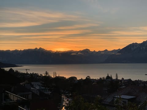 Beautiful apartment with a view!