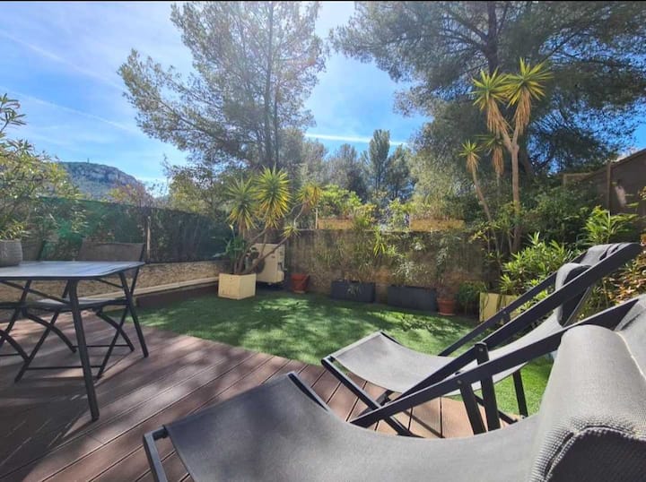 Jardin Privé & Parking Centre - Cassis