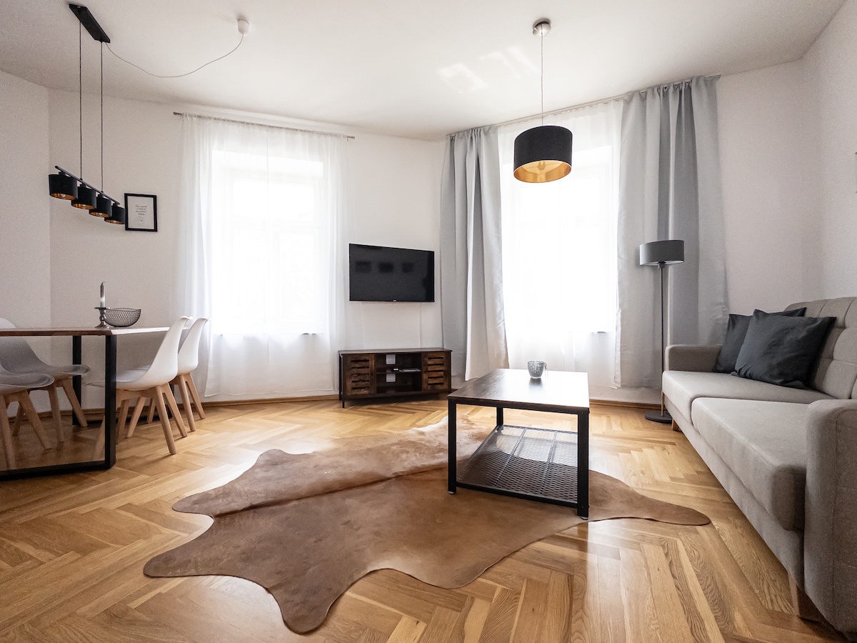 Top Airbnb: FirstClass 2-Zimmer-Apartment in Gohlis Mitte