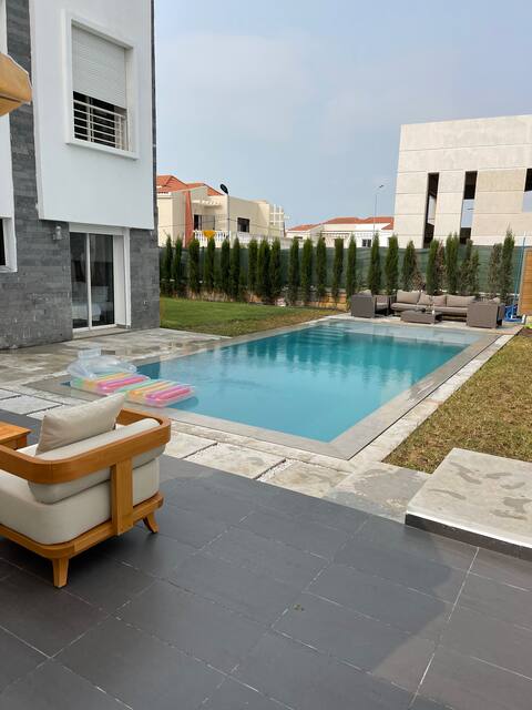 Appartement à Sidi Rahal avec piscine privée