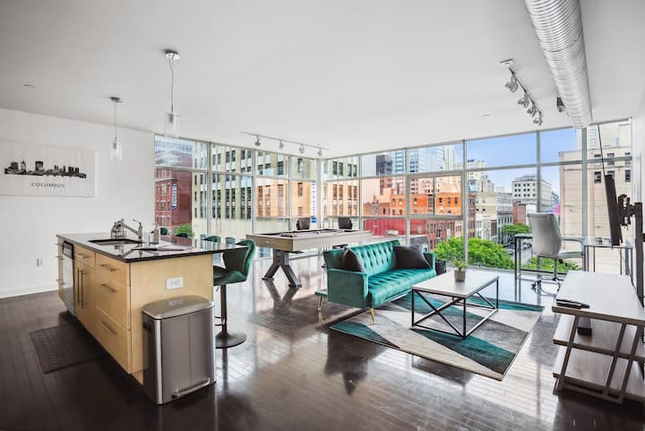 A Smooth Penthouse - Lofts for Rent in Columbus, Ohio, United States ...