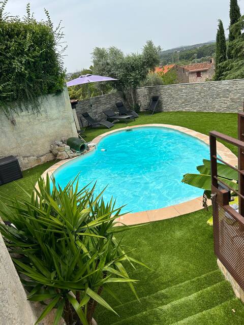House with pool