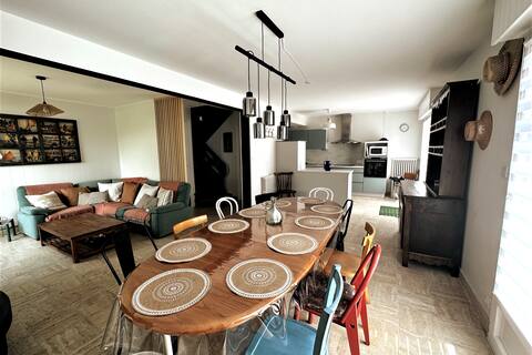 House with spa for 10 people in Gâvres