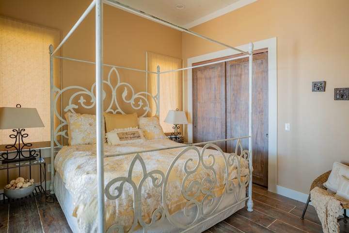 Bedroom Number 4 with a King Size bed. 