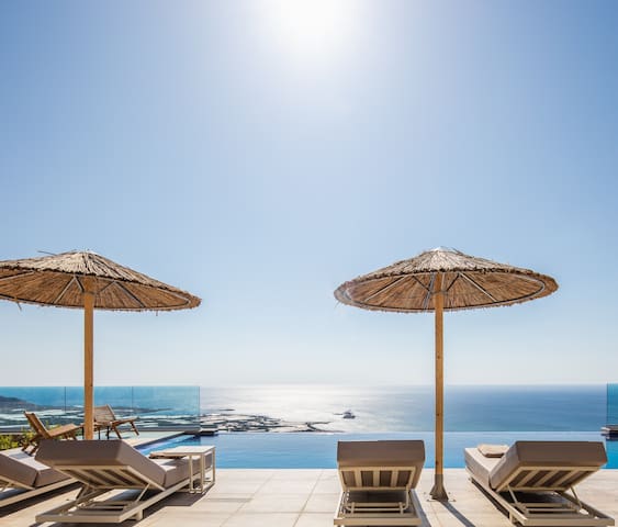 Villa Azalea, pool, sea view, BBQ, luxury, quiet