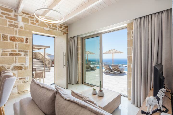 Villa Gardenia, pool, sea view, BBQ, luxury, quiet gallery image 2