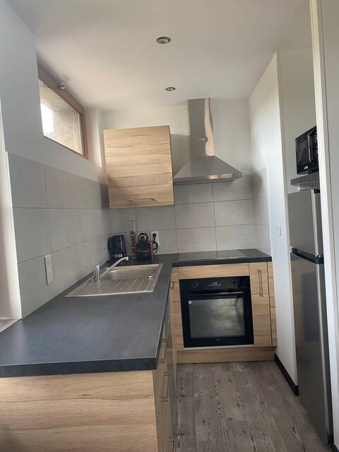 Refurbished apartment in Mende for 6 people, 60 m2
