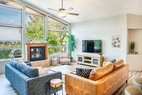 King Size Retreat: Hot tub, Peloton, View