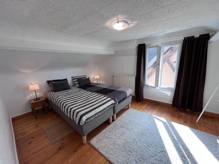 Chambre Marthe (ชั้น 2) ห้องบนดาดฟ้า