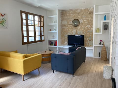 House in the heart of a village