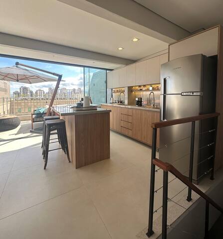 Cobertura vista mar, com jacuzzi e churrasqueira gallery image 5