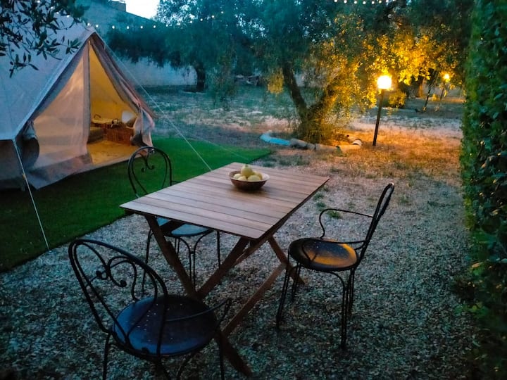 safari tent sicilia