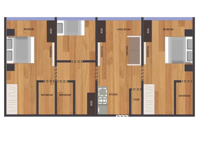 Spacious 3 Bedroom Apartment gallery image 4