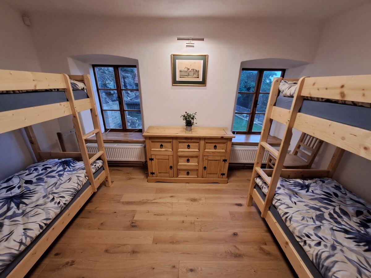 Malá spálňa - spanie pre 4 osoby