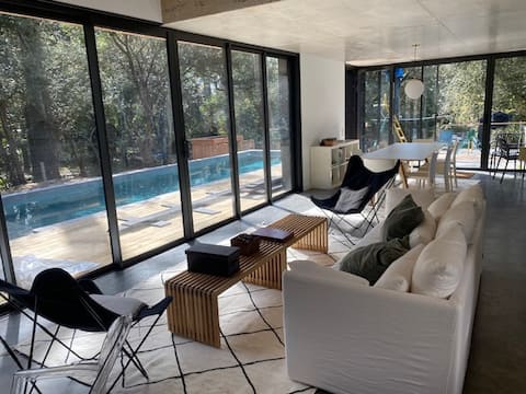 Airbnb performant: L'Herbe - Villa with pool - 4 bedrooms à Lège Cap Ferret