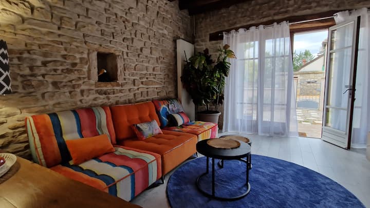 Charmante Maison Bourguignonne Avec Piscine - Bourgogne-Franche-Comté