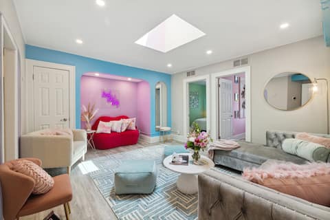 Downtown Ferndale- Pink Barbiecore Loft