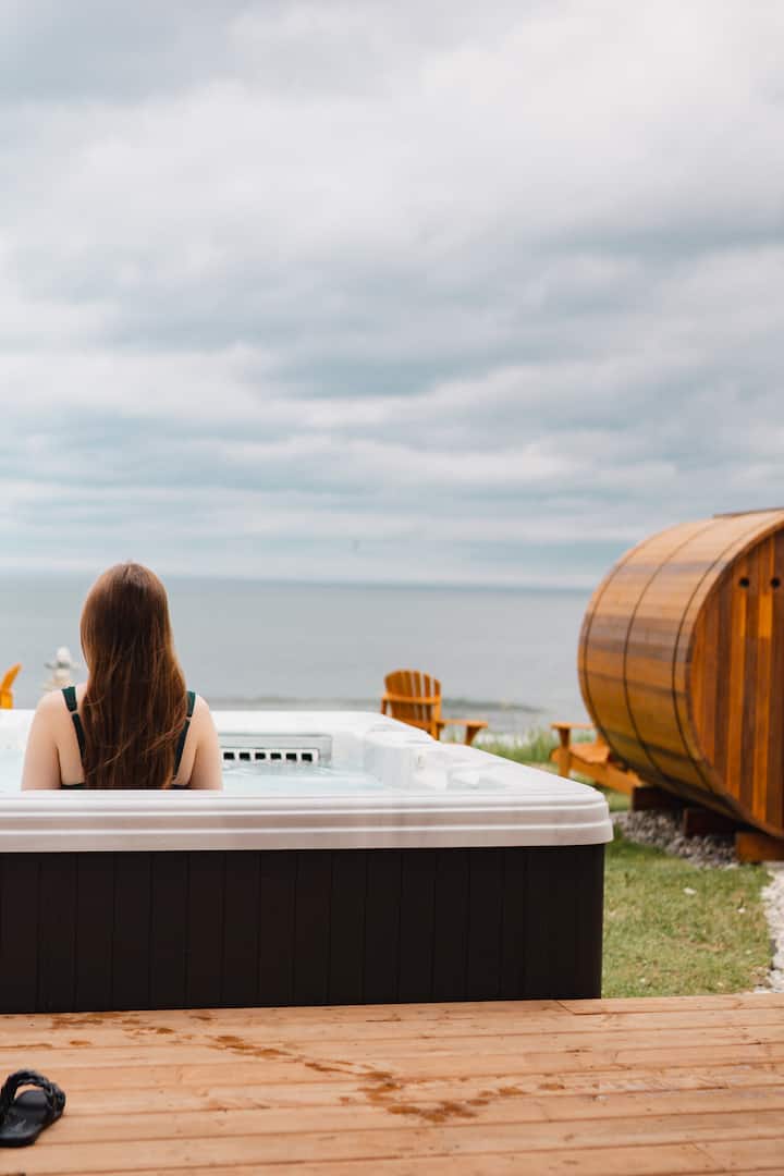 The House of the Seal; Sea and Thermal Experience Houses for Rent in Matane, Quebec, Canada