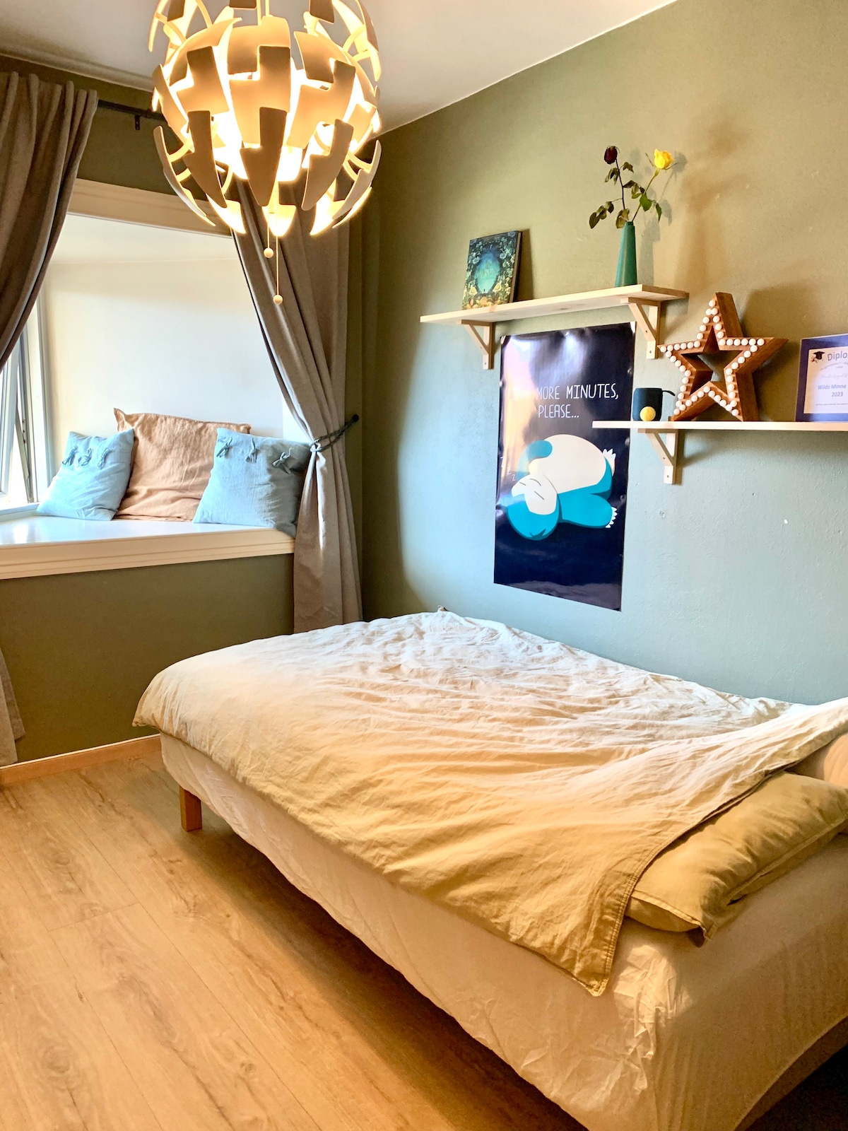 Chumba cha kulala 3. Kitanda sentimita 120 