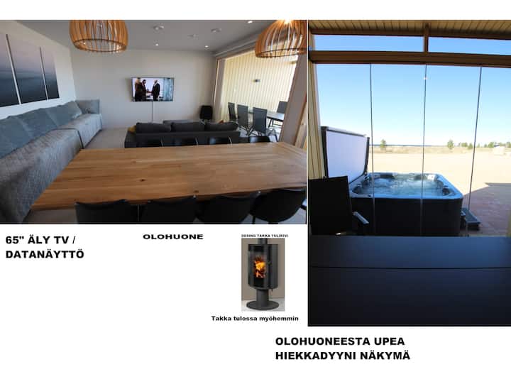 Villa Resort Rantahelmi B2 + Ulkoporeallas - Kalajoki