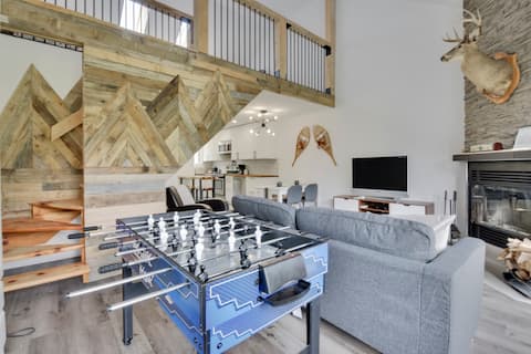 Popular Airbnb listing: The skier's refuge in Stoneham Et Tewkesbury