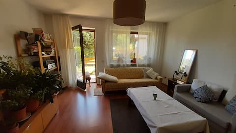 Erfolgreiche Airbnb-Immobilie: Accommodation with a view of the countryside in Traunstein