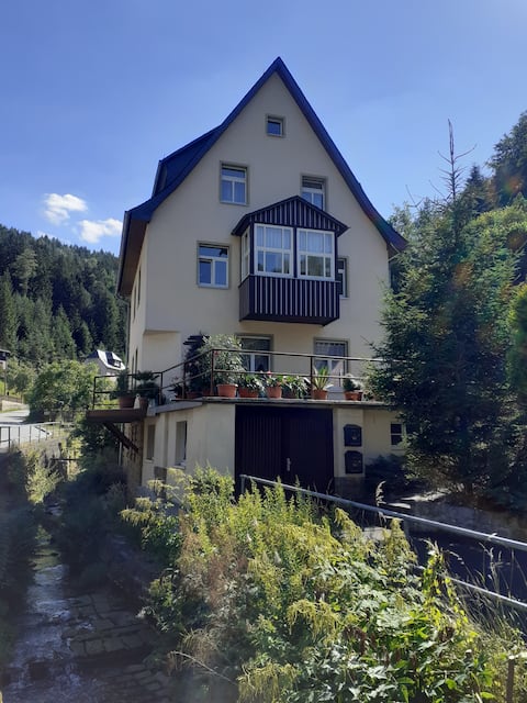 FeWo Sommerfrische -in cribs Saxon Switzerland