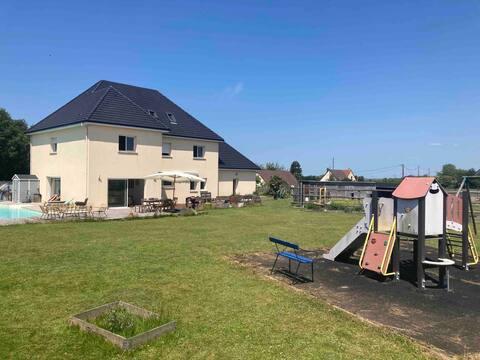 Big house near Etretat