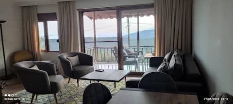 Duplex with sea and mountain views in Kaz Mountains