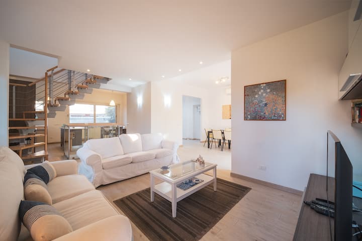 Sala de estar en la planta baja