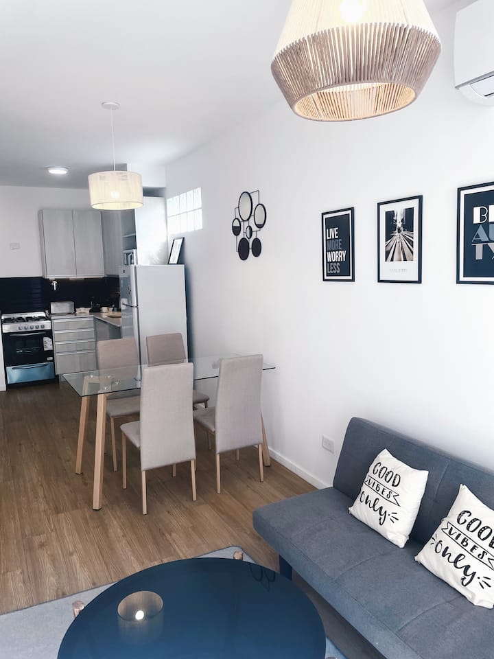 Departamento de 2 ambientes amoblado en Chacarita