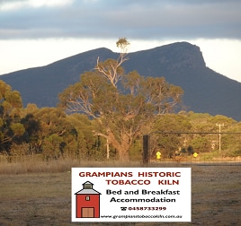Grampians Historic Tobacco Kiln in Moutajup, Victoria, Australia